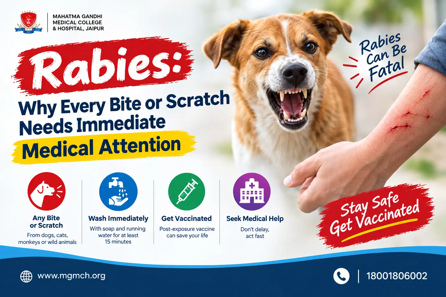 Rabies: What to Do After an Animal Bite or Scratch